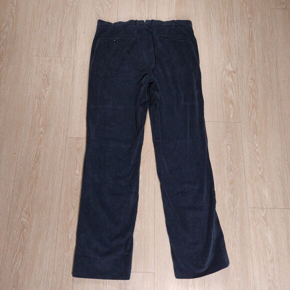 Incotex Venezia 1951 Corduroy Pants Men’s 34x31 Blue Cotton Cashmere Blend - Picture 9 of 16